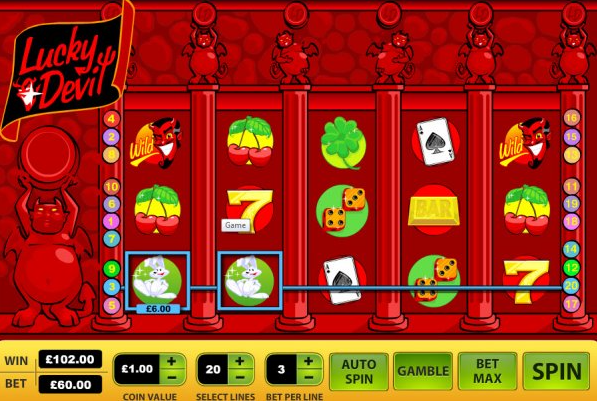 Lucky devil slots gamplay